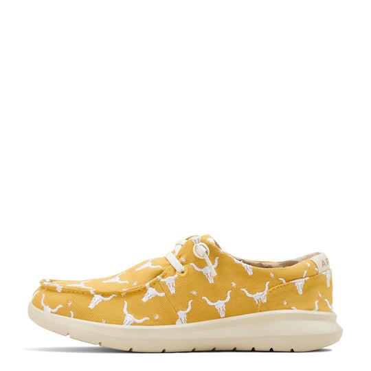 Ariat - Womens Doodle Mustard Steer Hilo
