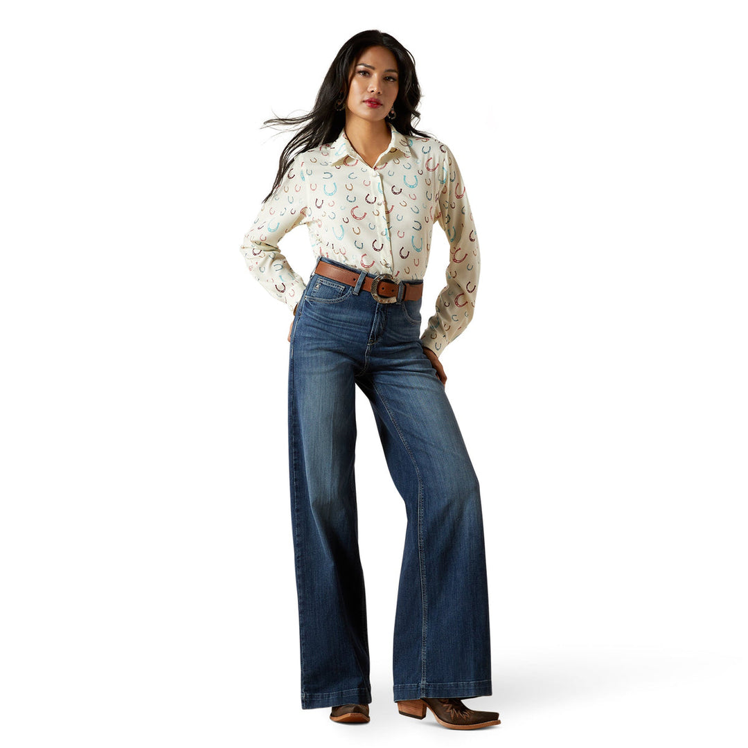 Ariat - Ultra High Rise Rosalie Wide Leg Jeans