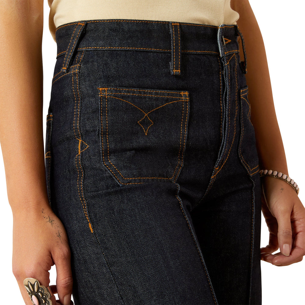 Ariat - Ultra High Rise Tomboy Utility Wide Leg Jeans
