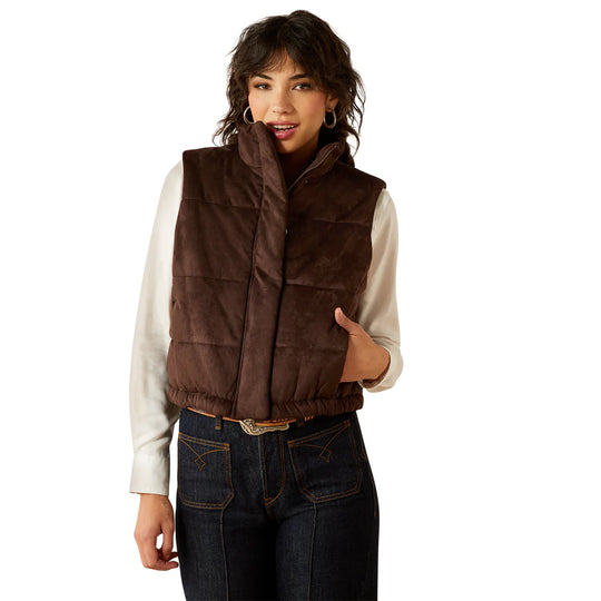 Ariat - Women's Swirls Vest Mole