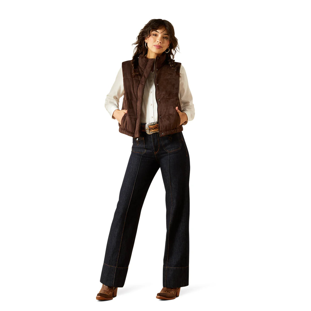 Ariat - Women's Swirls Vest Mole