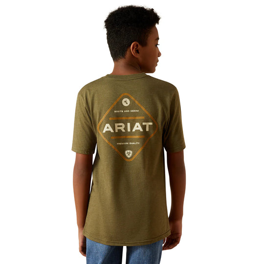 Ariat - Kids Roped Diamond T-Shirt