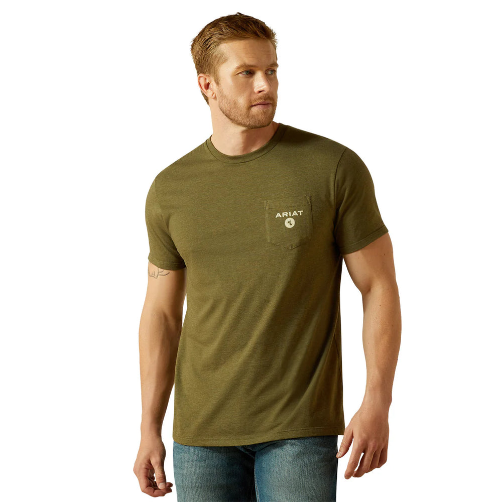 Ariat - Mens Roped Diamond T-Shirt