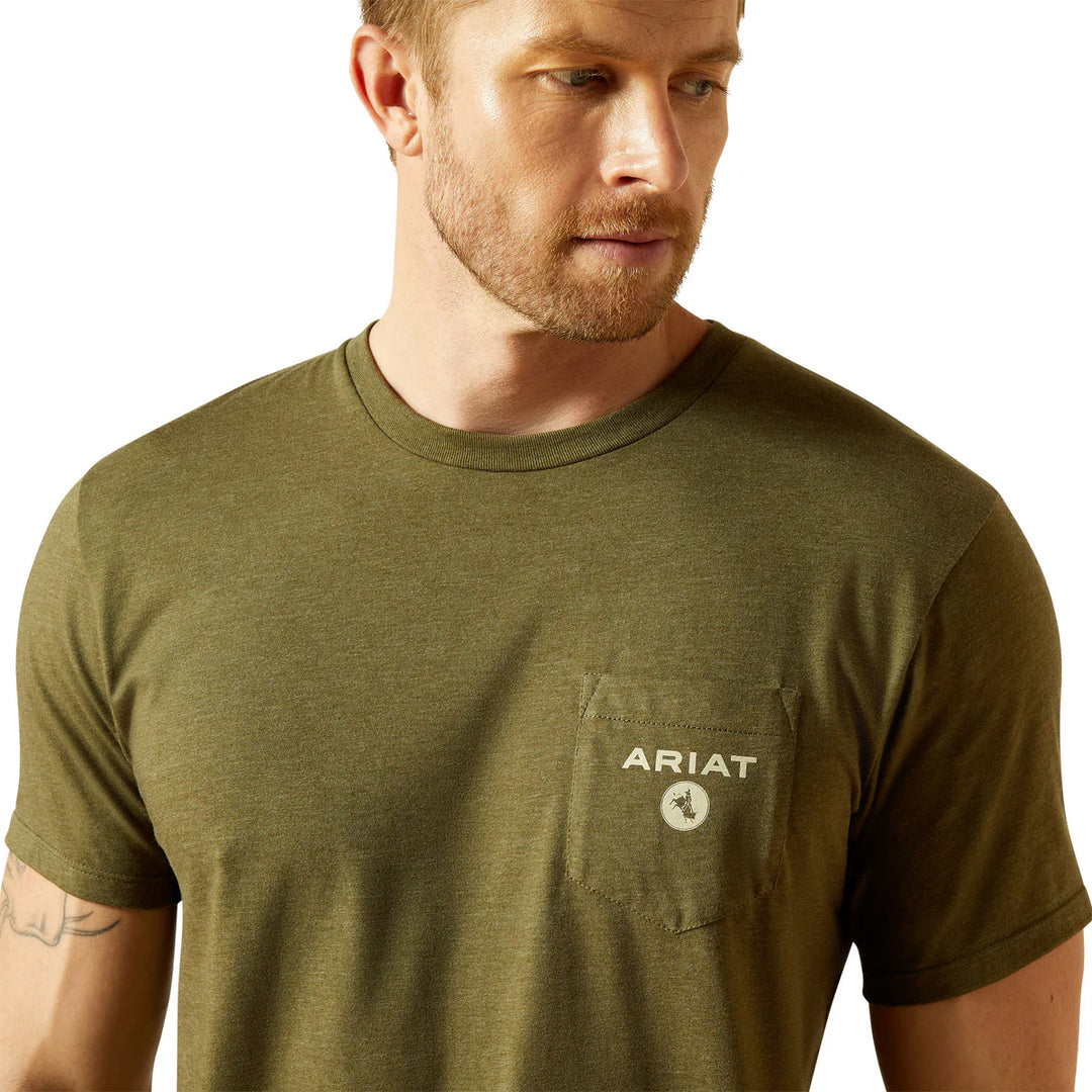Ariat - Mens Roped Diamond T-Shirt
