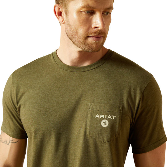 Ariat - Mens Roped Diamond T-Shirt