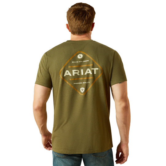Ariat - Mens Roped Diamond T-Shirt