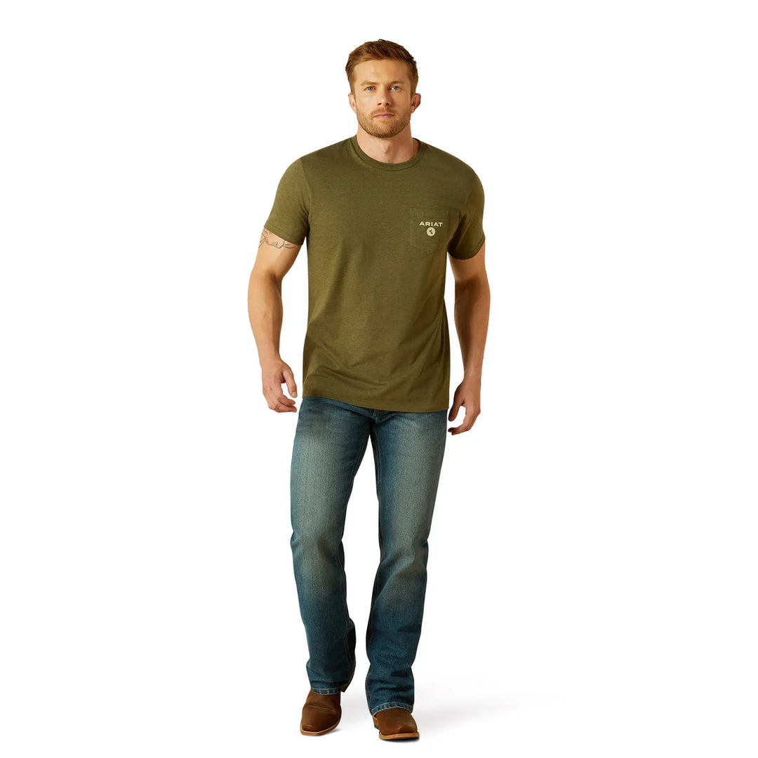 Ariat - Mens Roped Diamond T-Shirt
