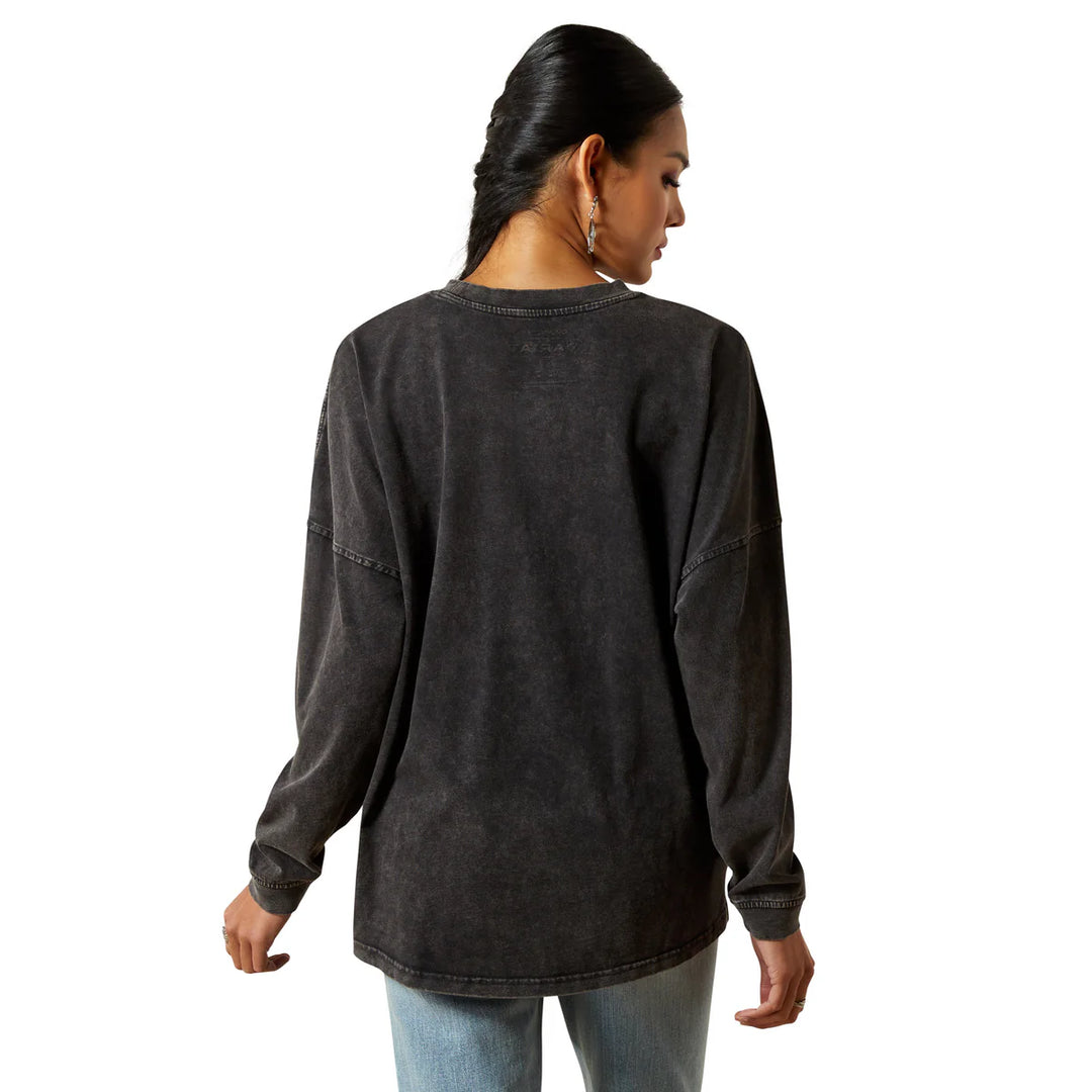 Ariat - Womens Canvas Oversized T-Shirt