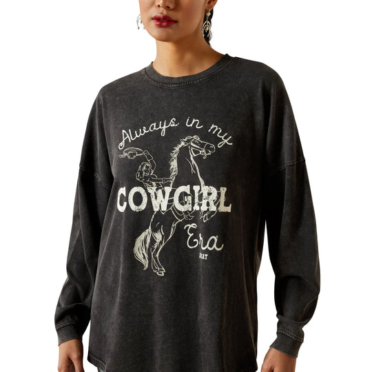 Ariat - Womens Canvas Oversized T-Shirt