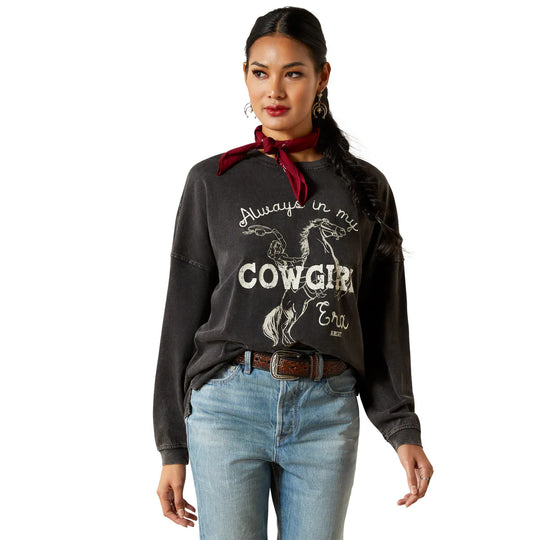 Ariat - Womens Canvas Oversized T-Shirt