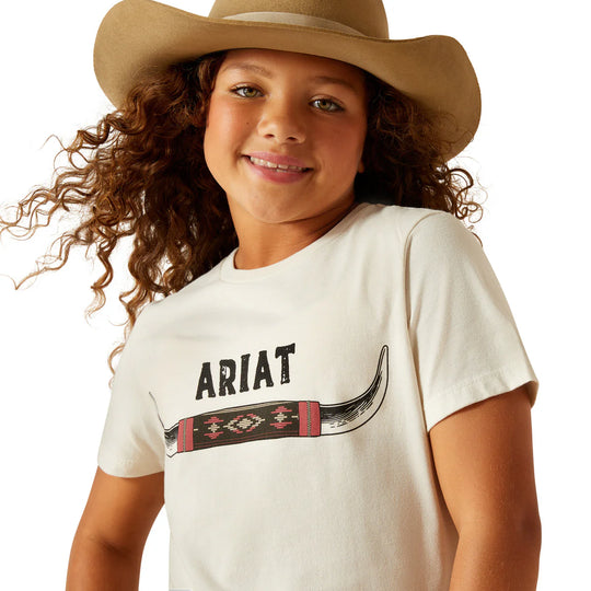 Ariat - Kids Bull Horns T-Shirt