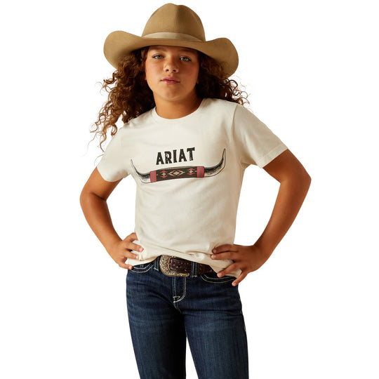 Ariat - Kids Bull Horns T-Shirt