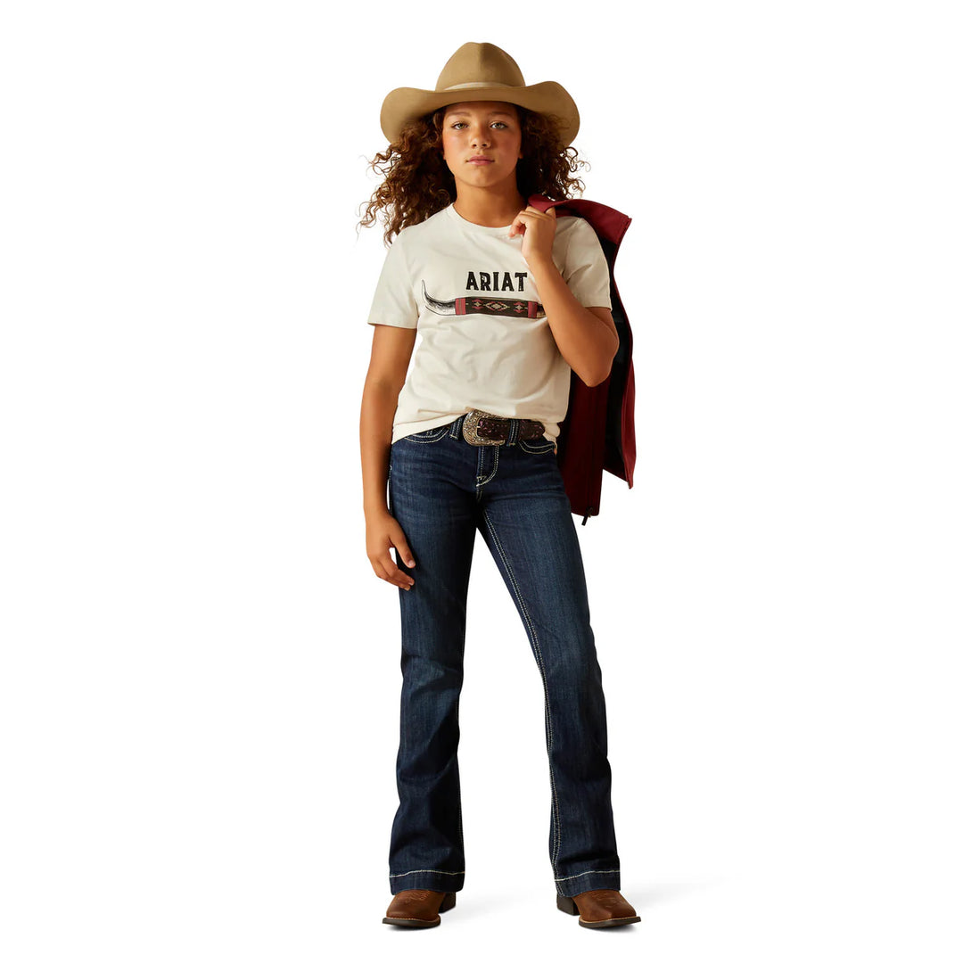 Ariat - Kids Bull Horns T-Shirt