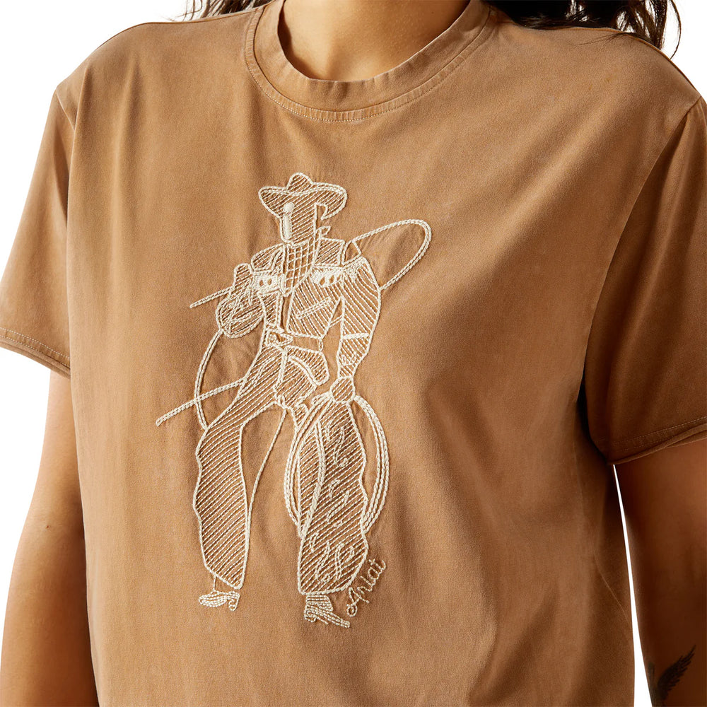Ariat - Women's Buckaroo T-Shirt Toasted Coconut