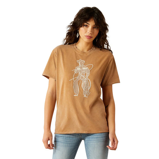 Ariat - Women's Buckaroo T-Shirt Toasted Coconut