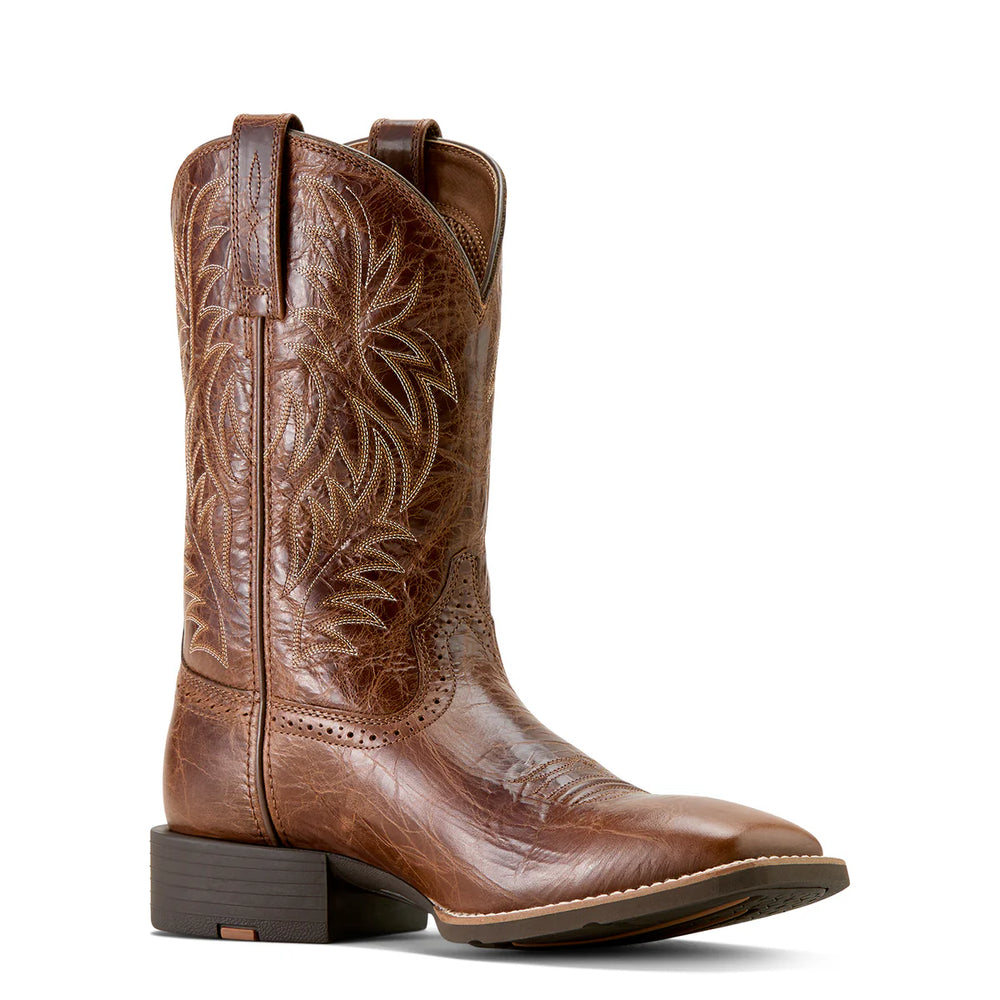 Ariat - Mens Sport Western Wide Square Toe Cowboy Boot