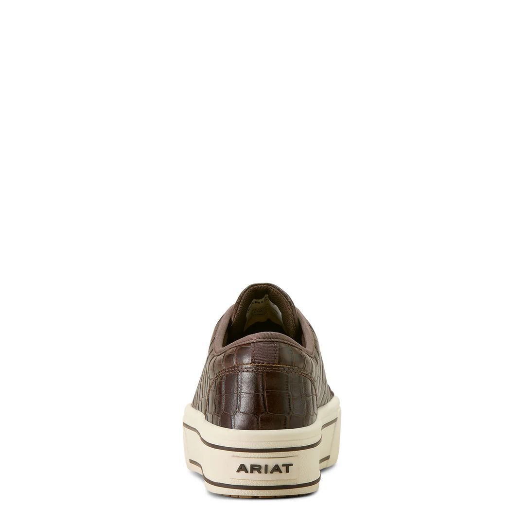 Ariat - Womens Luxe Espresso Croc Print Skylar