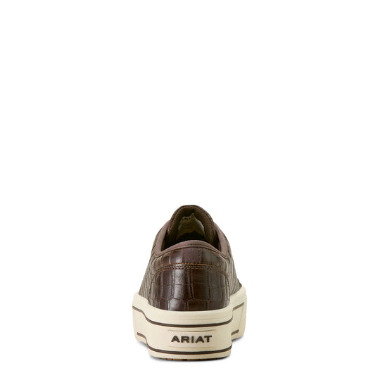 Ariat - Womens Luxe Espresso Croc Print Skylar