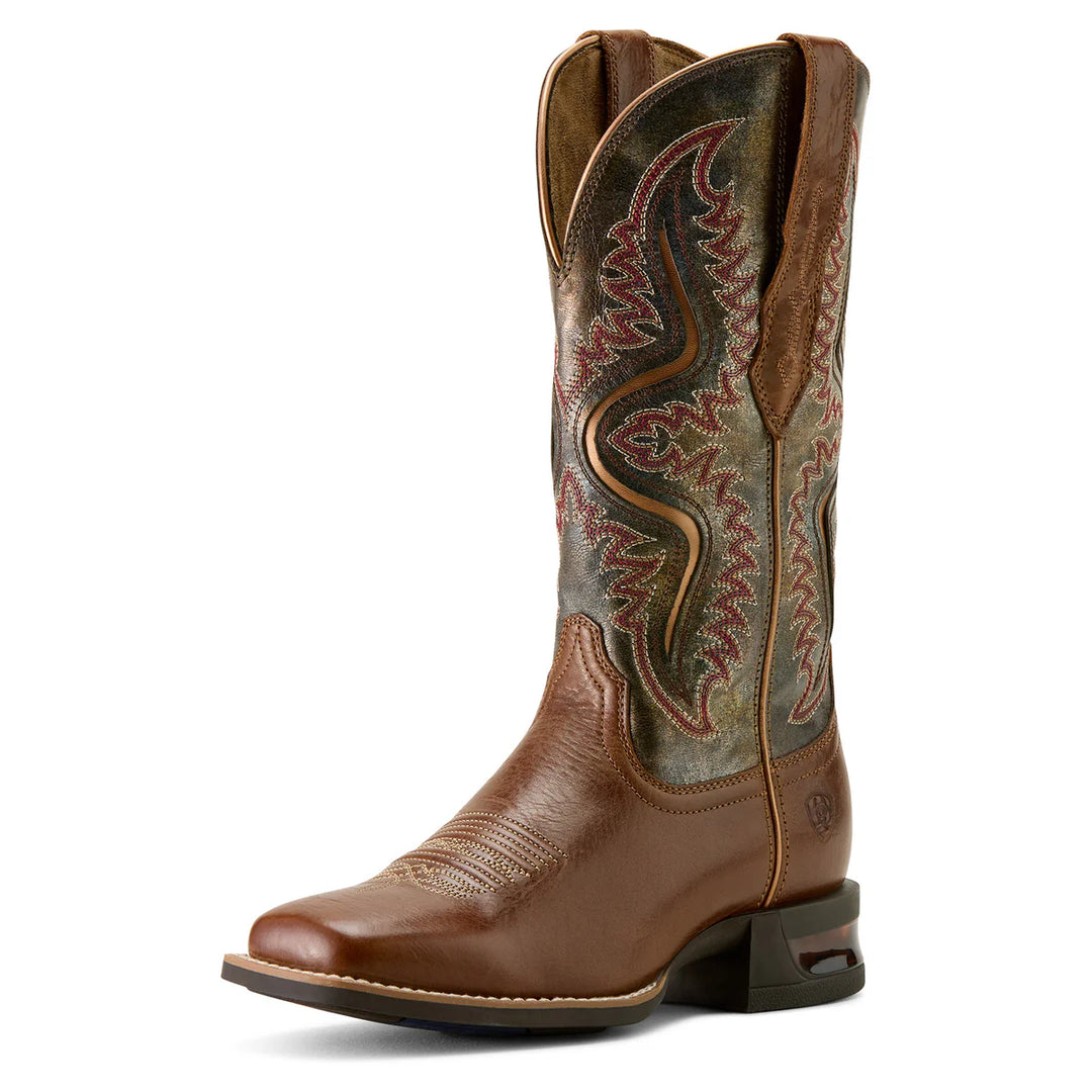 Ariat - Womens Captivate Wide Square Toe Titanium Western Boot
