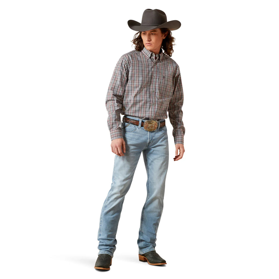 Ariat - Men's Pro Series Trenton Fitted Shirt Cream