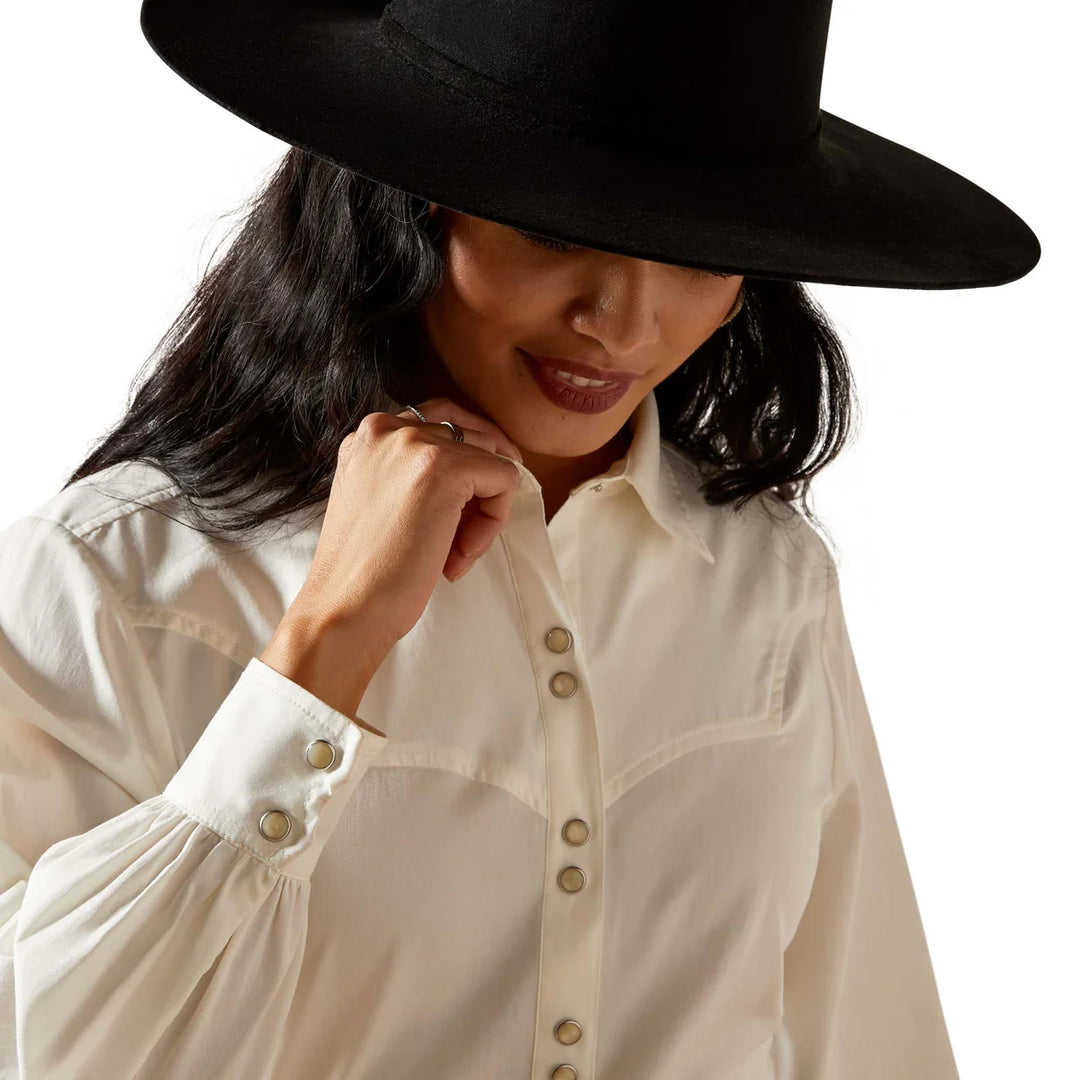Ariat - Women's Jolie Shirt White Alyssum