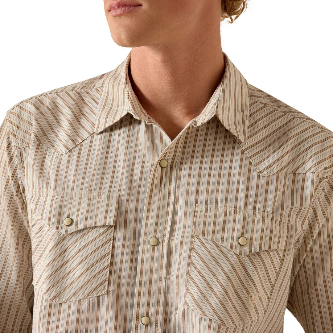 Ariat - Men's Retro Hesper Sandshell Fitted Snap Shirt