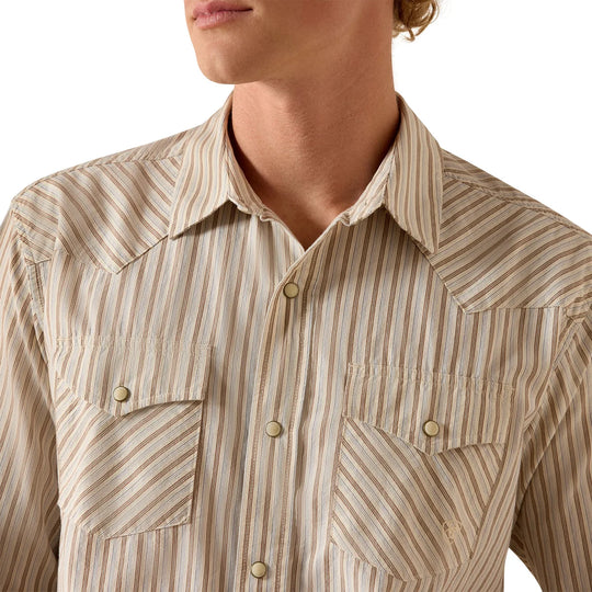 Ariat - Men's Retro Hesper Sandshell Fitted Snap Shirt