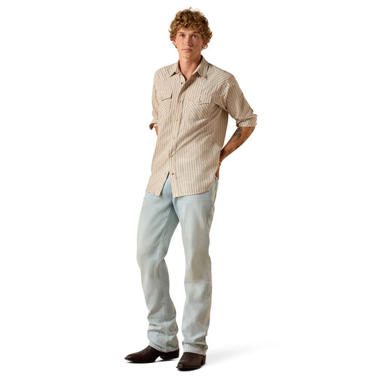 Ariat - Men's Retro Hesper Sandshell Fitted Snap Shirt