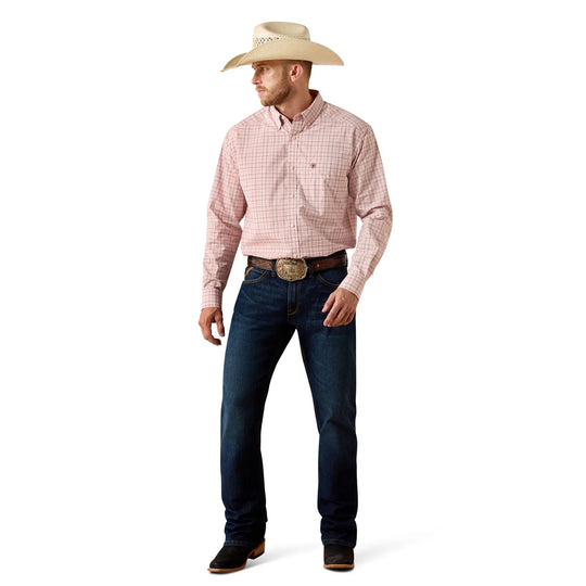 Ariat - Mens Pro Series Theoden Peach Classic Fit LS Shirt