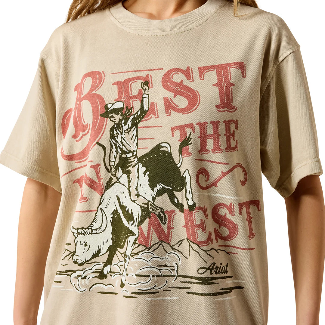 Ariat - Womens Bull Rider Arched T-Shirt