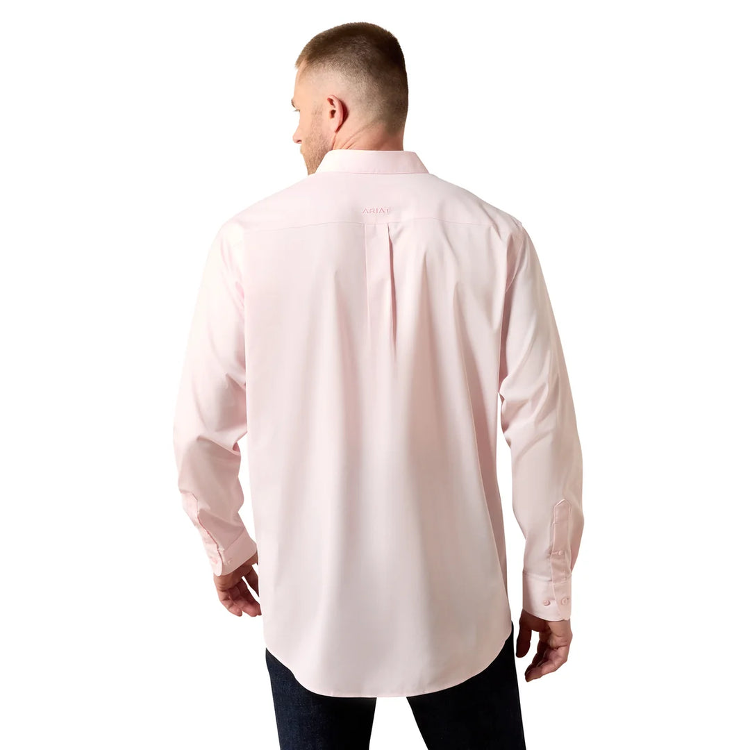 Ariat - Mens The Everything Icy Pink Classic Fit LS Shirt