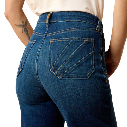 Ariat - Womens Ultra High Rise Penelope Wide Leg Jeans