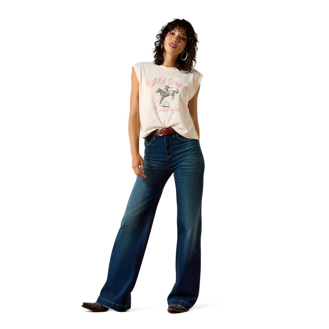 Ariat - Womens Ultra High Rise Penelope Wide Leg Jeans