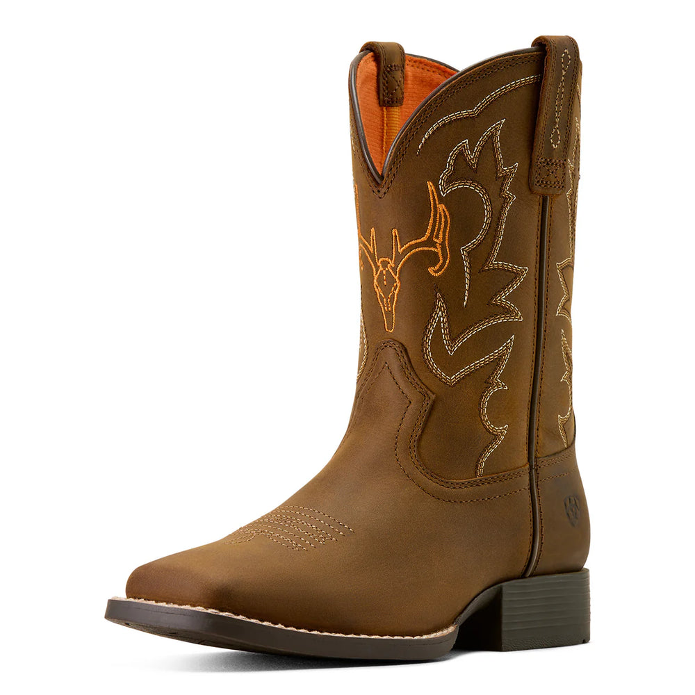 Ariat - Kids Deer Ridge Wide Square Toe Western Boots