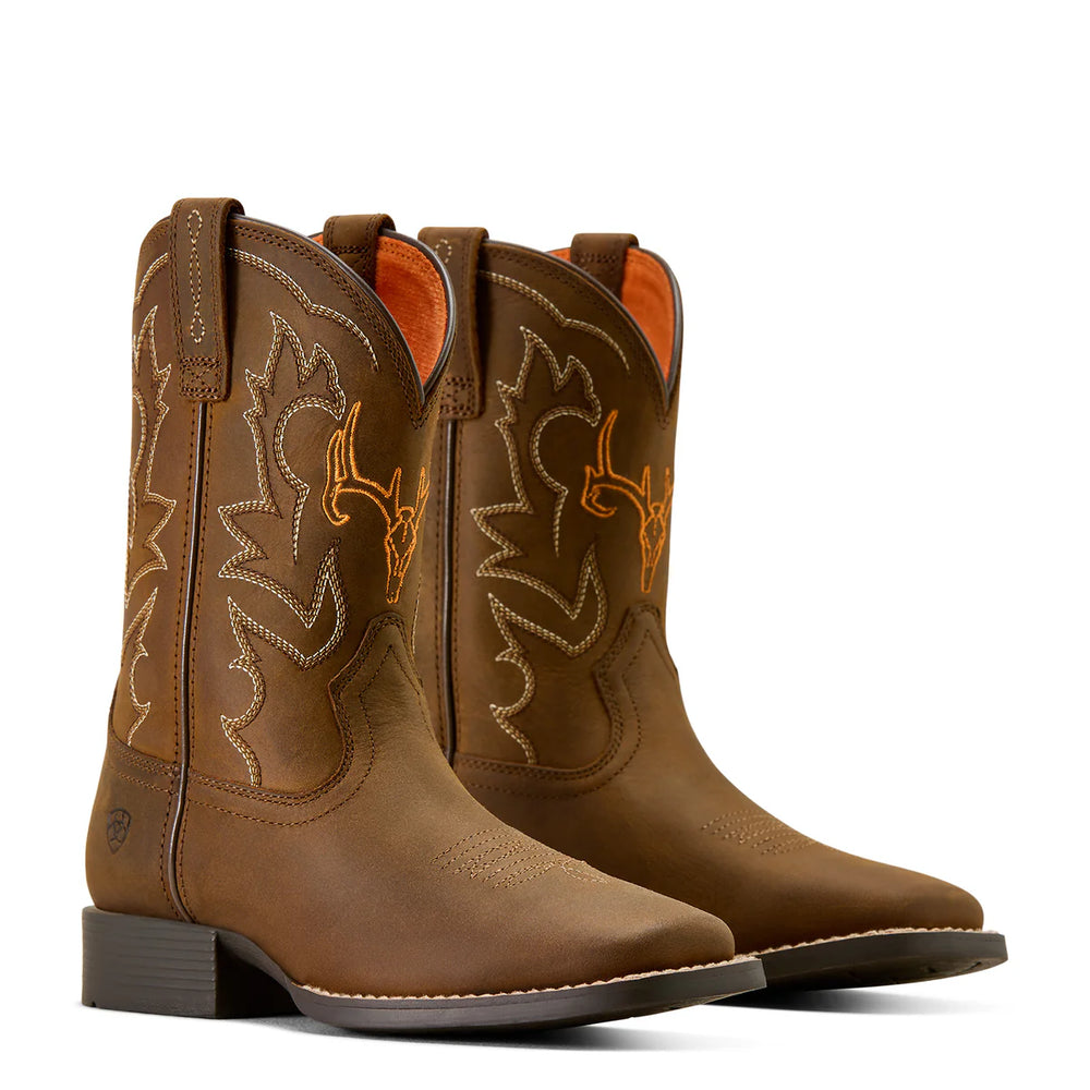 Ariat - Kids Deer Ridge Wide Square Toe Western Boots