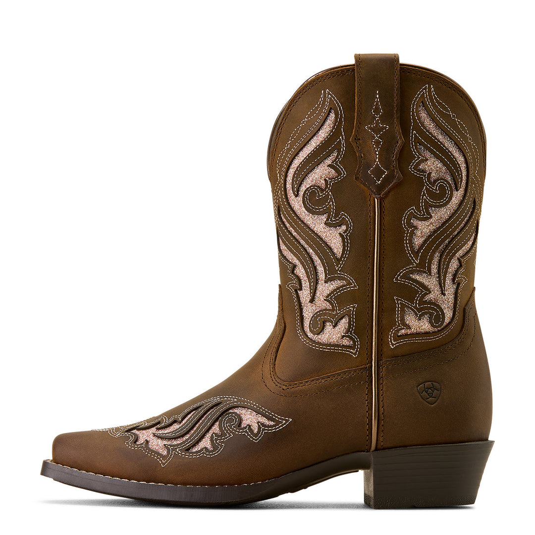 Ariat - Kids Fashion Bliss Sassy Brown Western Boot