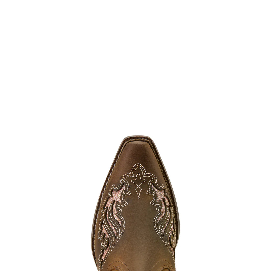 Ariat - Kids Fashion Bliss Sassy Brown Western Boot