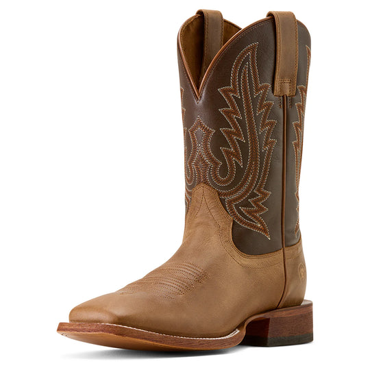 Ariat - Men's County Roads Wide Square Toe Cowboy Boot