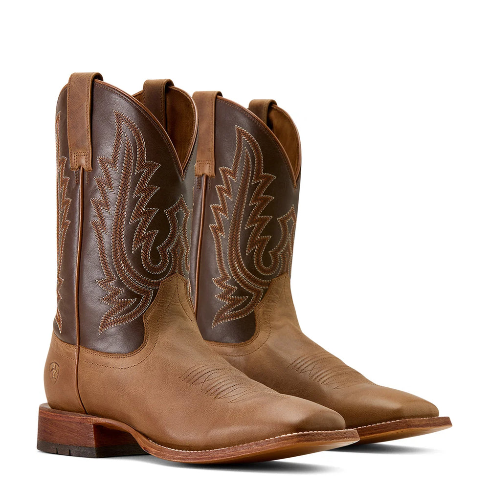 Ariat - Men's County Roads Wide Square Toe Cowboy Boot