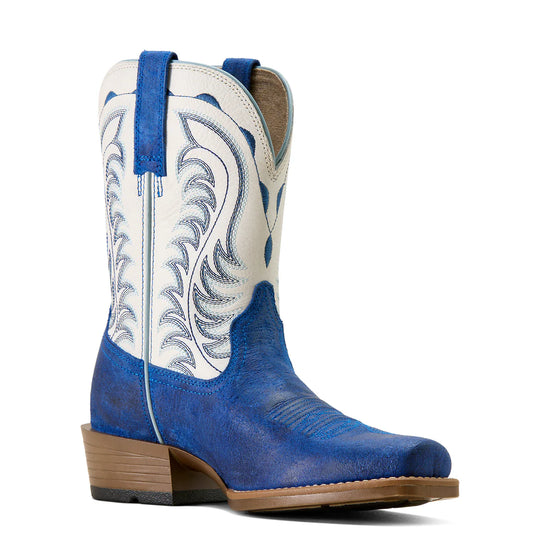 Ariat - Women's Salina Narrow Cutter Toe Boot Blueberry/Smokey Cream
