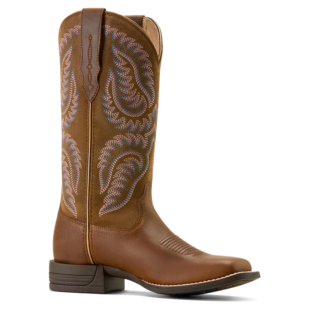 Ariat - Women's Cattle Caite Wide Square Toe Western Boot