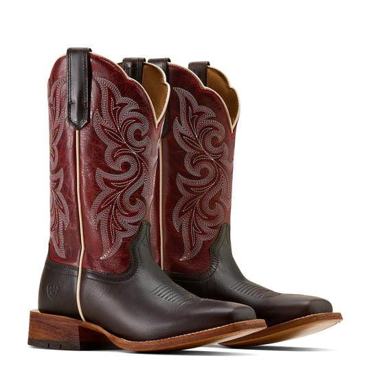 Ariat - Women's County Lane Wide Square Toe Western Boot