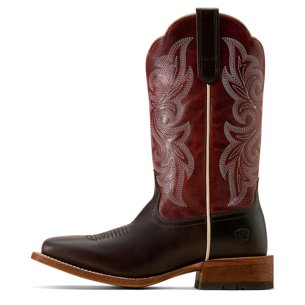 Ariat - Women's County Lane Wide Square Toe Western Boot