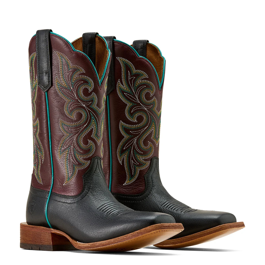Ariat - Women's Beni County Lane Wide Square Toe Boot
