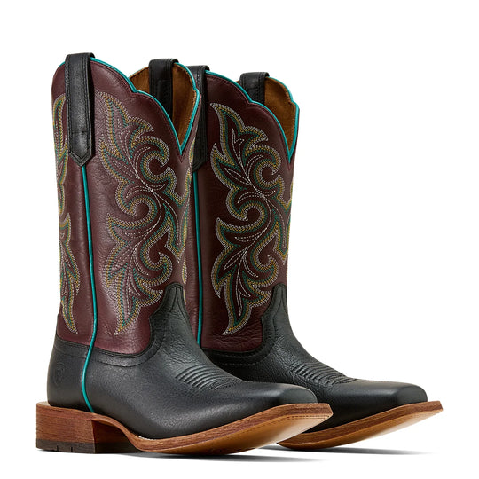 Ariat - Women's Beni County Lane Wide Square Toe Boot
