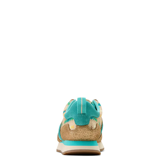 Ariat - Women's Ranch Runner Turquoise Blanket/Metallic Bronze