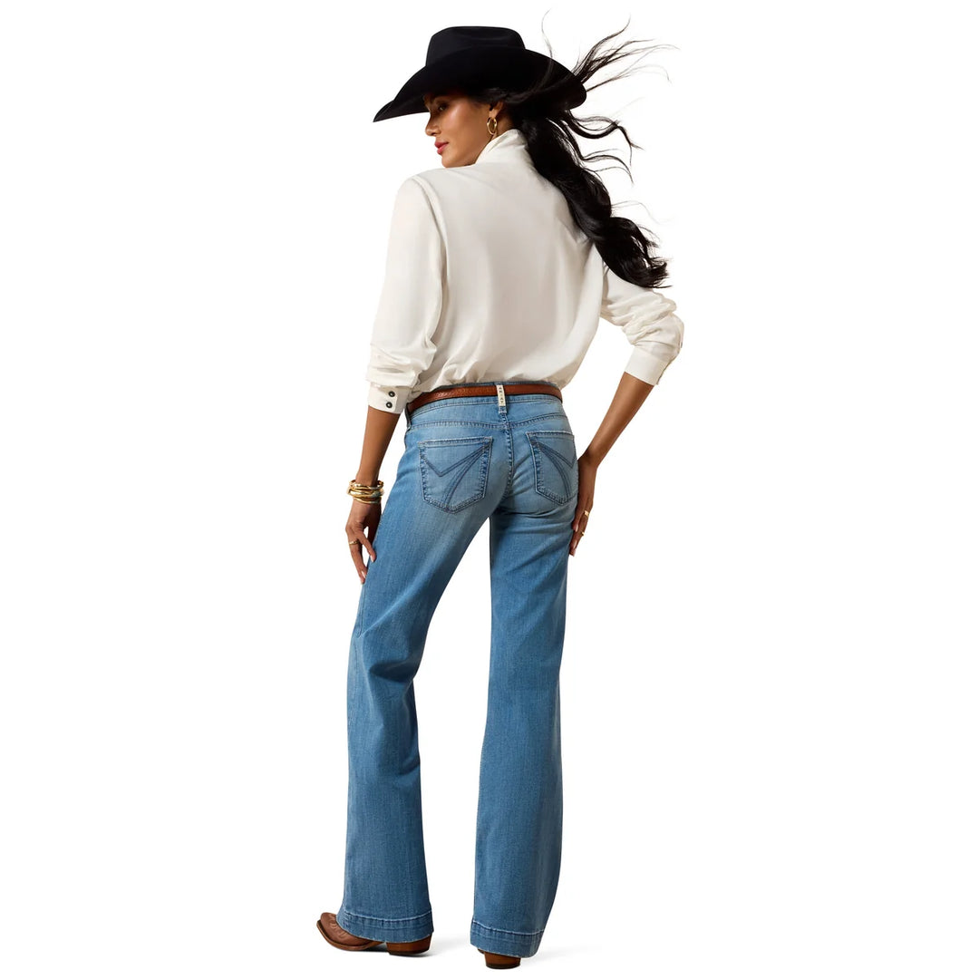 Ariat - Womens Mid Rise Sherry Trouser Jeans