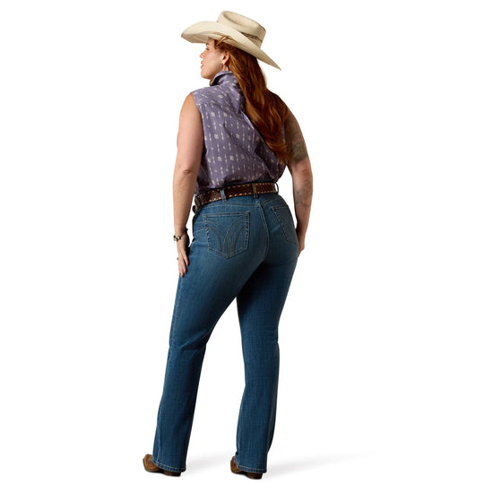 Ariat - Womens Mid Rise Esti Boot Cut Jeans