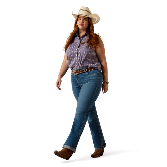 Ariat - Womens Mid Rise Esti Boot Cut Jeans