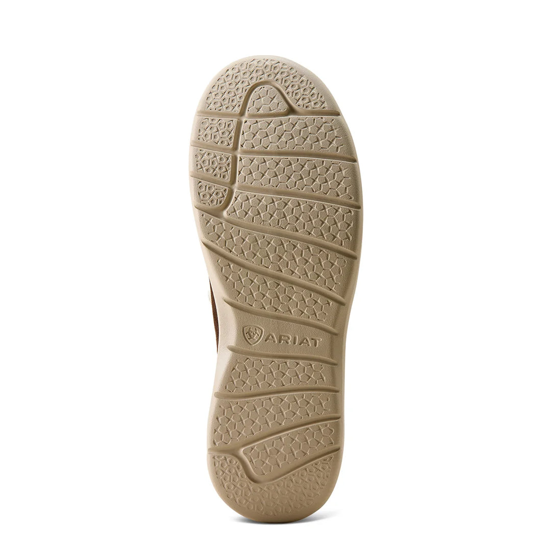 Ariat - Womens Hilo Coffee Bean Suede/Speckled Cow Print